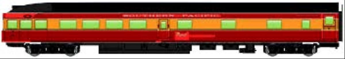 Walthers Mainline 85ft Budd Passenger Observation Car Southern Pacific WH910-30364