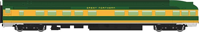 Walthers Mainline 85' Budd Passenger Car Observation GN WH910-30367