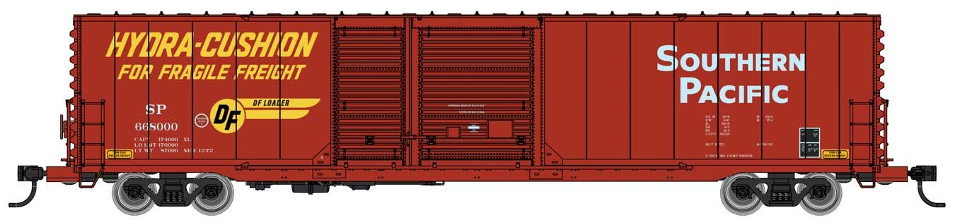 Walthers Mainline 60' PS Auto Parts Boxcar Southern Pacific 668000 WH910-3240