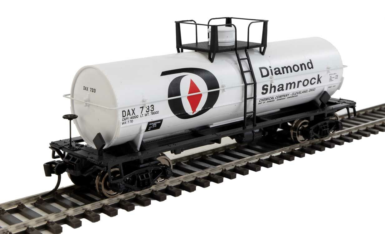 Walthers Mainline 36' Chemical Tank Car Diamond Shamrock DAX 733 WH910-48004