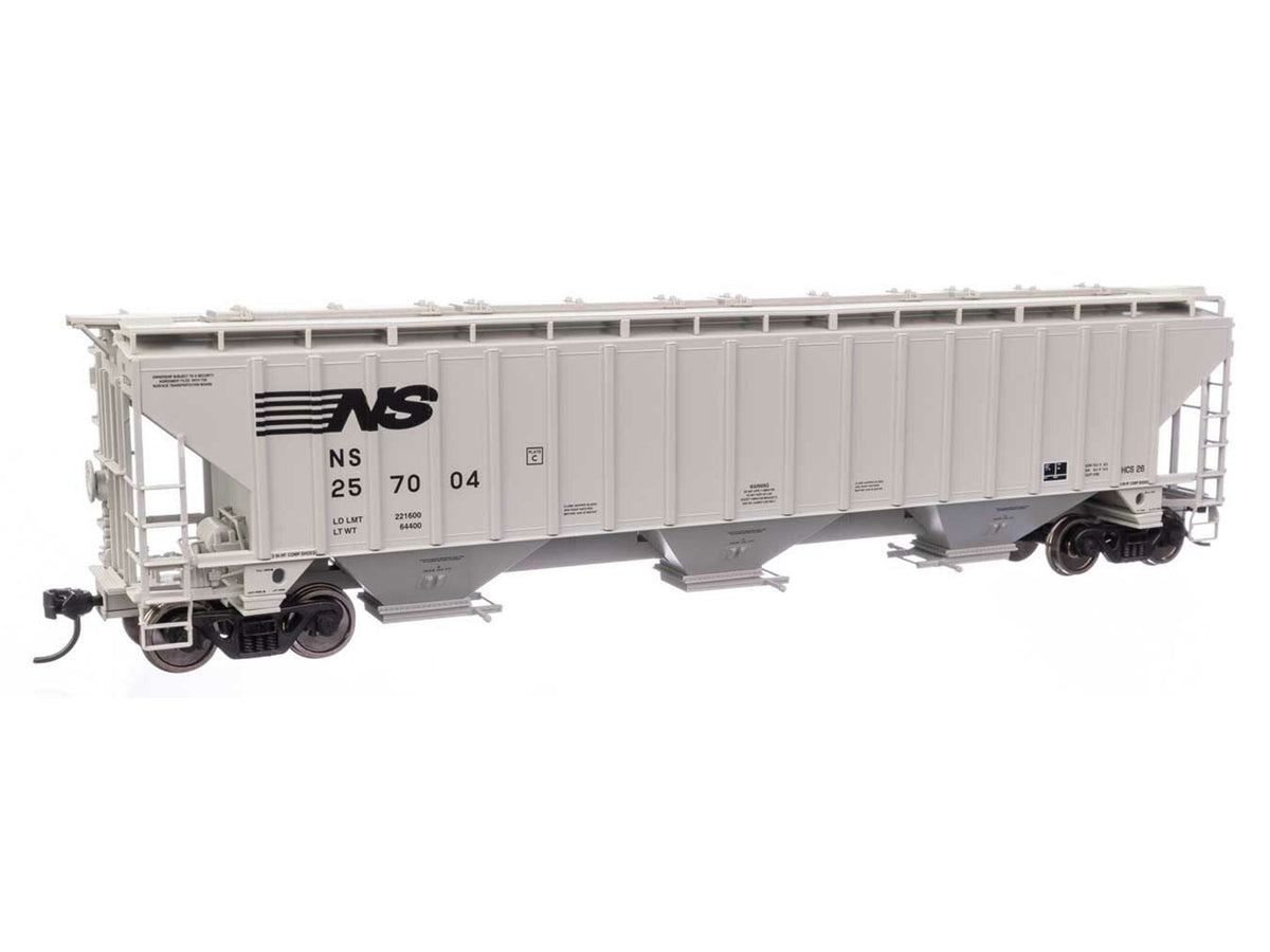 Walthers Mainline 57&#39; Trinity 4750 3 Bay Hopper Norfolk Southern 257004 WH910-49045