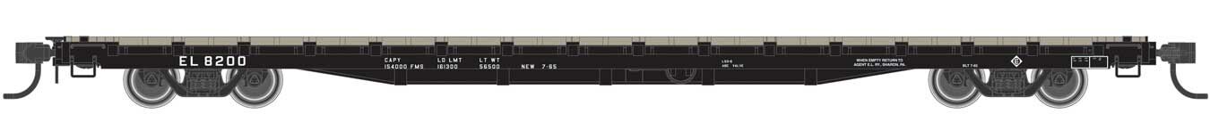 Walthers Mainline 60' PS Flatcar Erie 8200 WH910-5395