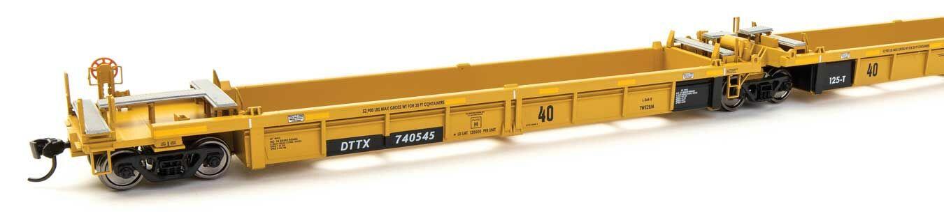 Walthers Mainline Thrall Rebuilt 40' Well Car Set (5) TTX 741142 A-E WH910-55666