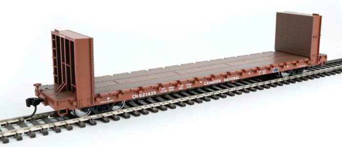 Walthers Mainline 60' PS Bulkhead Flatcar Canadian National 621435 WH910-5868