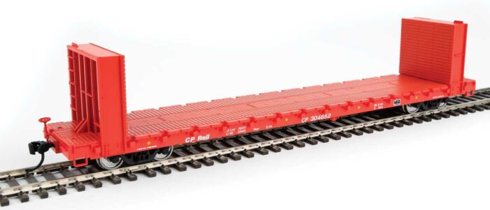 Walthers Mainline 60' PS Bulkhead Flatcar Canadian Pacific 304652 WH910-5869