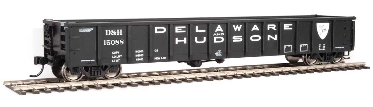 Walthers Mainline 53' Railgon Gondola Delaware & Hudson 15088 WH910-6276