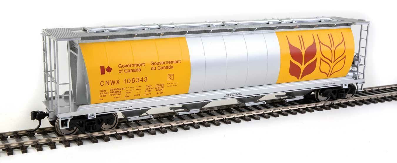 Walthers Mainline 59' Cylindrical Hopper Canadian Wheat Board 106463 WH910-7846