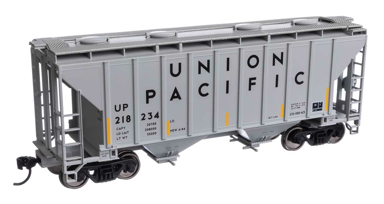 Walthers Mainline 37' 2 Bay Covered Hopper Union Pacific 218234 WH910-7996