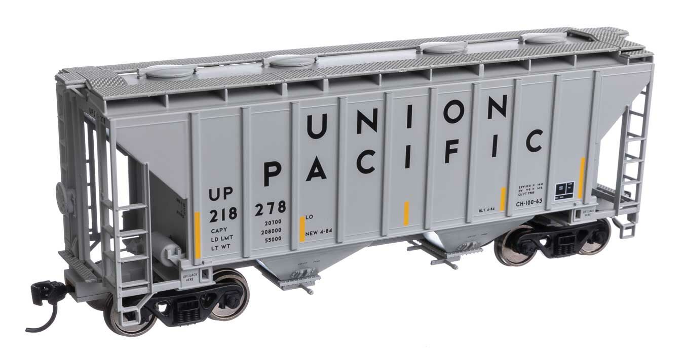 Walthers Mainline 37' 2 Bay Covered Hopper Union Pacific 218278 WH910-7997