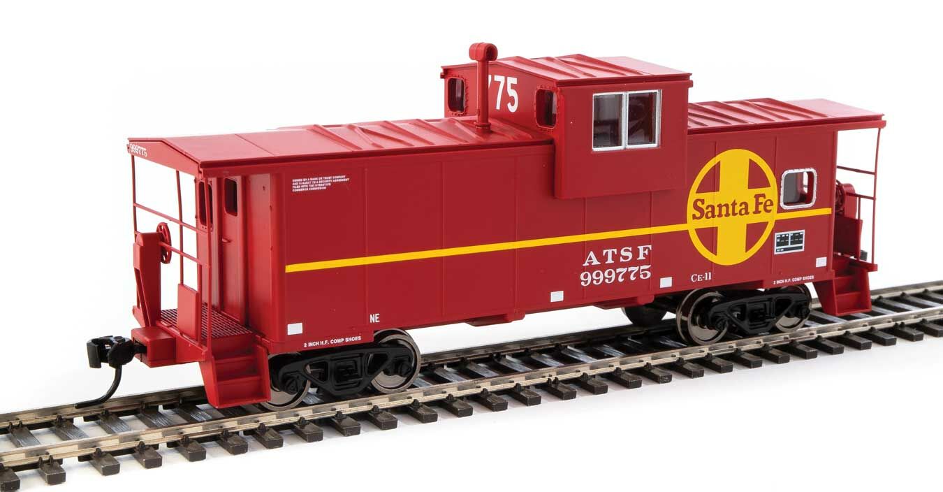 Walthers Mainline International Extd Wide Vision Caboose Santa Fe 999775 WH910-8708