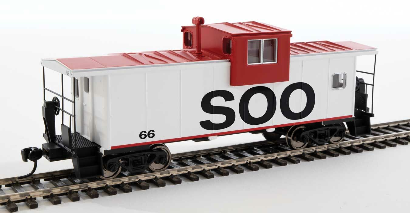 Walthers Mainline International Extd Wide Vision Caboose Soo Line 66 WH910-8720