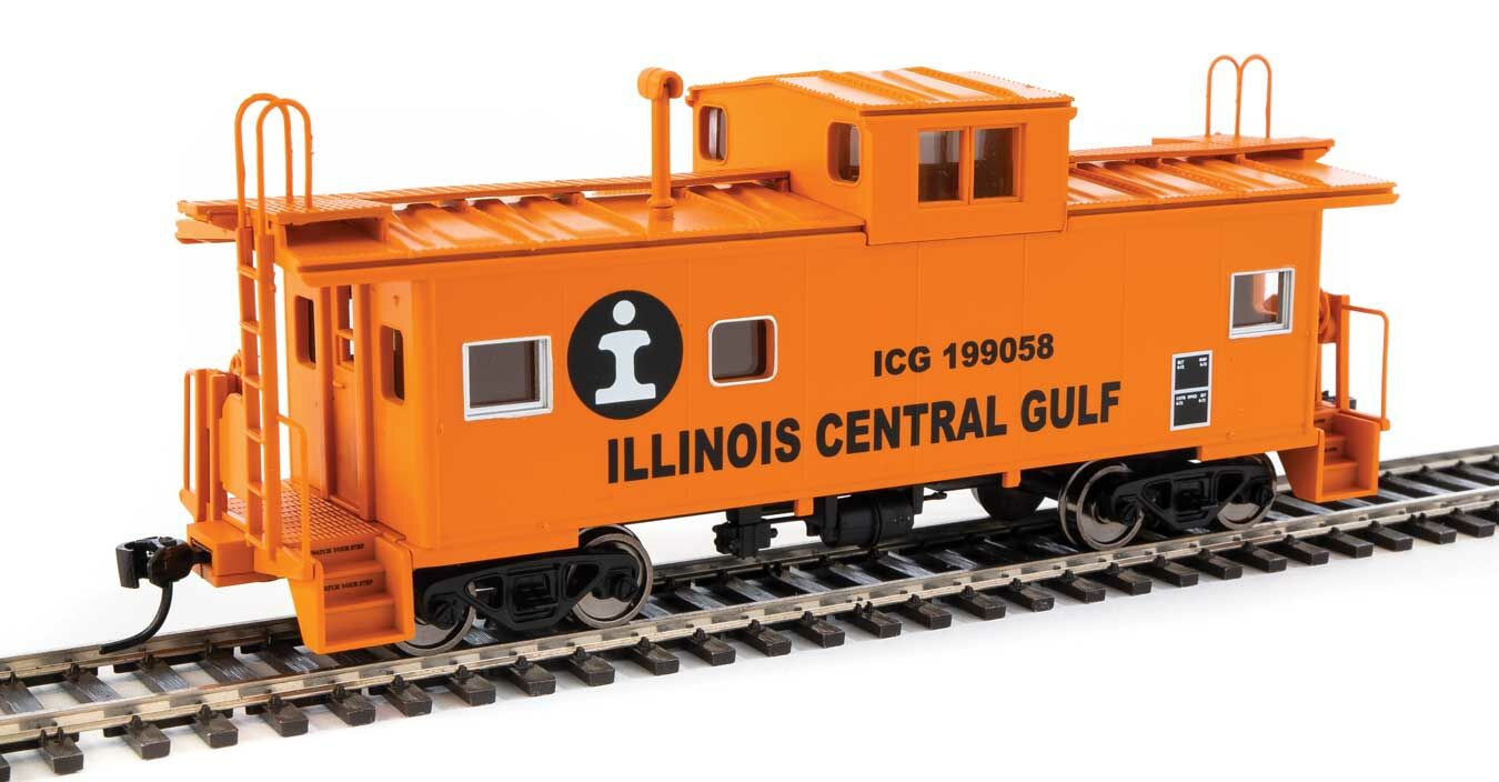 Walthers Mainline International Wide Vision Caboose Illinois Ctl Gulf 199059 WH910-8772
