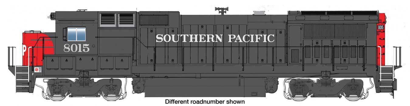 Walthers Mainline GE 8-40B Southern Pacific 8017 WH910-9572