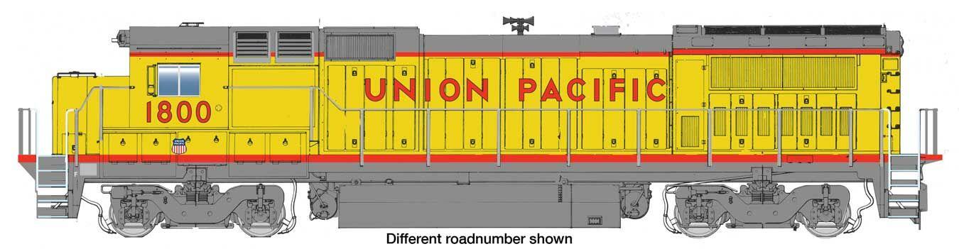 Walthers Mainline GE 8-40B Union Pacific 1800 WH910-9573