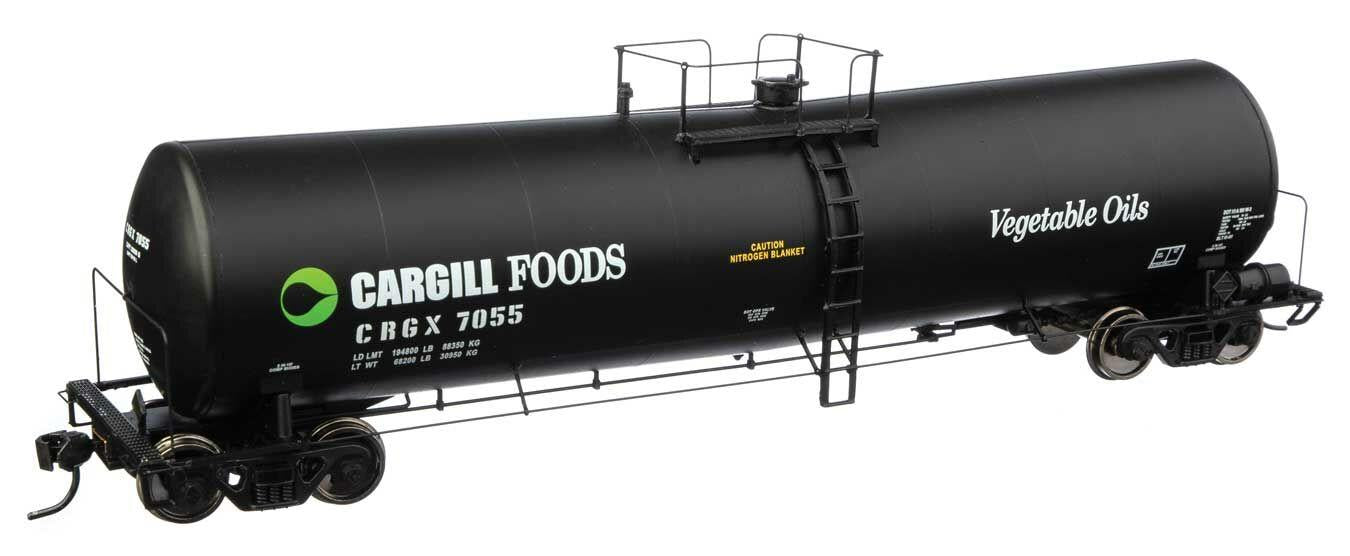 Walthers Proto 54' UTLX 23000 Funnel Flow Tank Cargill 7125 WH920-100252
