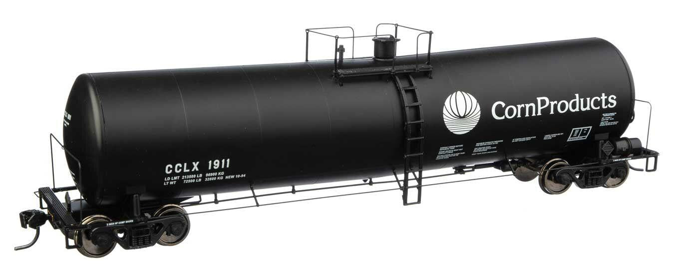 Walthers Proto 54' UTLX 23000 Funnel Flow Tank Corn Products 1958 WH920-100254