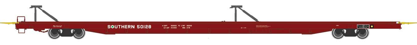 Walthers Proto 89' Bethlehem Flush-Deck Flatcar Southern Railway 50128 WH920-104221