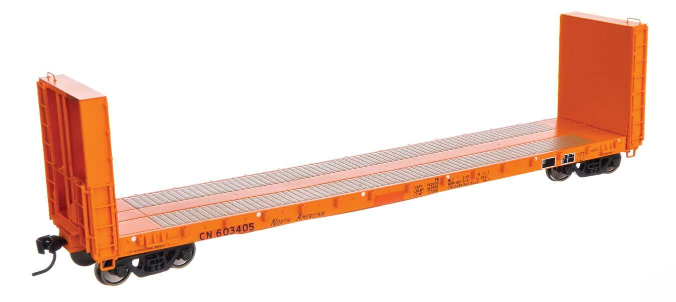 Walthers Proto 50' CC&F Bulkhead Flatcar Canadian National 603405 WH920-104351