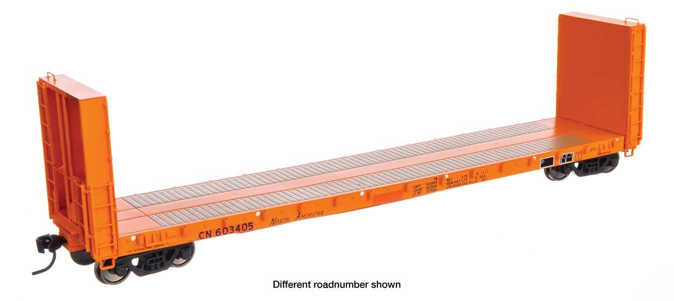 Walthers Proto 50' CC&F Bulkhead Flatcar Canadian National 603409 WH920-104352