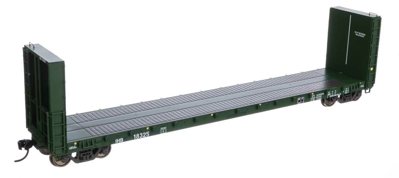 Walthers Proto 50' CC&F Bulkhead Flatcar Indiana Harbor Belt 18325 WH920-104357
