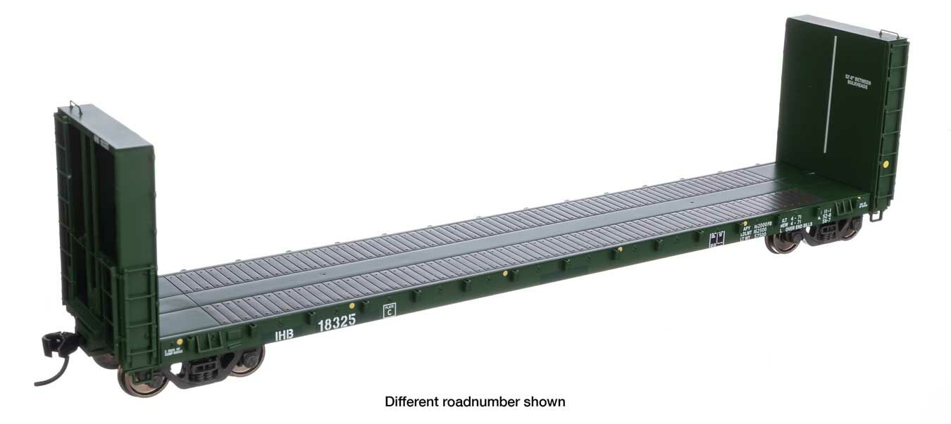 Walthers Proto 50' CC&F Bulkhead Flatcar Indiana Harbor Belt 18335 WH920-104358