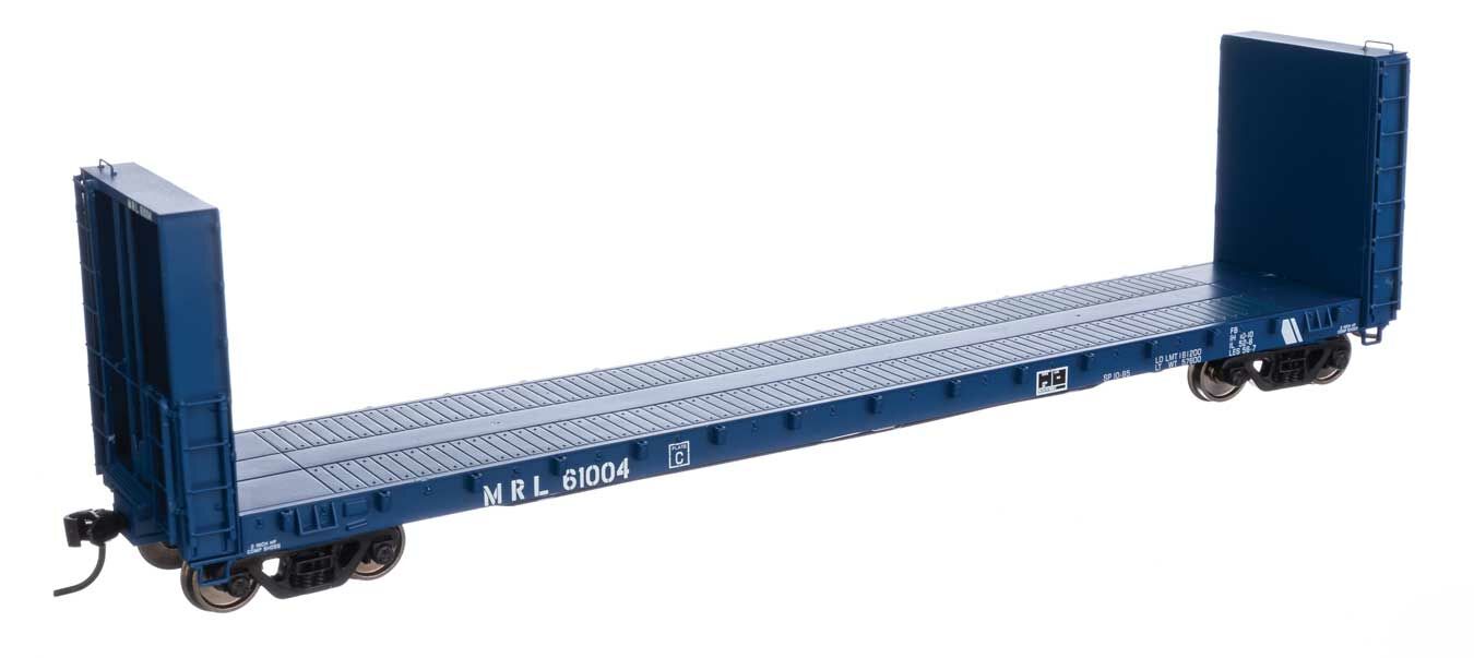 Walthers Proto 50' CC&F Bulkhead Flatcar Montana Rail Link 61004 WH920-104360