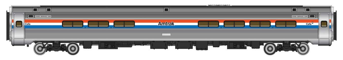 Walthers Proto Amfleet I Club/Dinette Amtrak PhIII WH920-11280