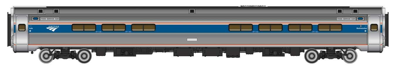 Walthers Proto Amfleet I Club/Dinette Amtrak PhIV WH920-11281