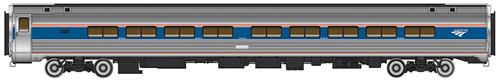 Walthers Proto 85' Amfleet 59 Seat Coach Amtrak PhIVb Lit WH920-12226