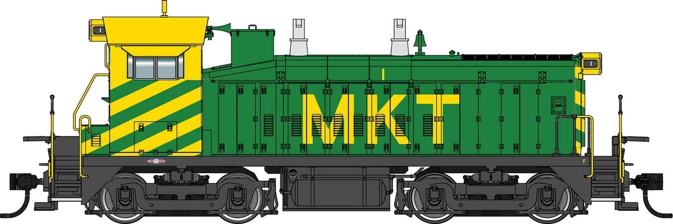 Walthers Proto EMD SW1200 Missouri-Kansas-Texas 1 (DCC-Sound) WH920-41507