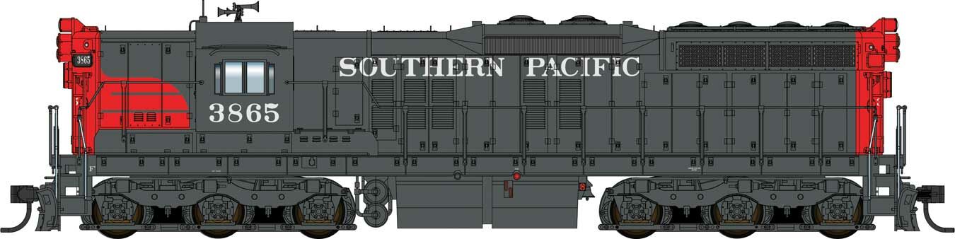 Walthers Proto EMD SD9 Loco Southern Pacific 3865 (DCC-Sound) WH920-41713