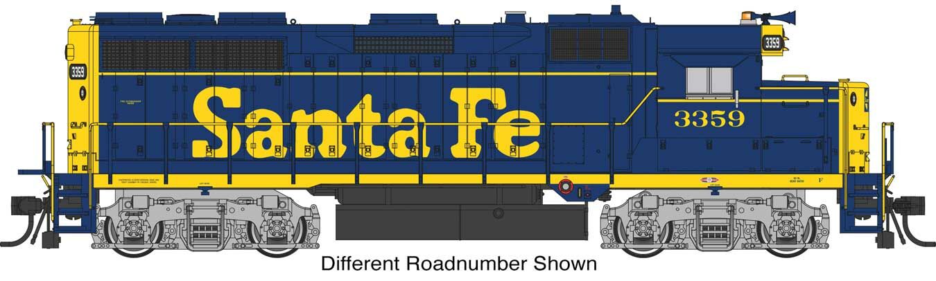 Walthers Proto EMD GP35 Santa Fe 3359 (DCC-Sound) WH920-42177