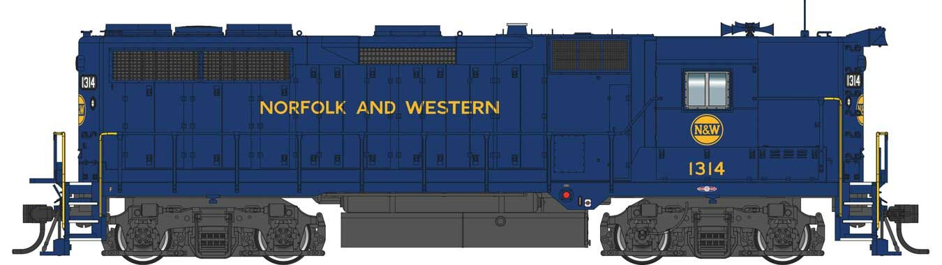 Walthers Proto EMD GP35 Norfolk & Western 1314 (DCC-Sound) WH920-42183