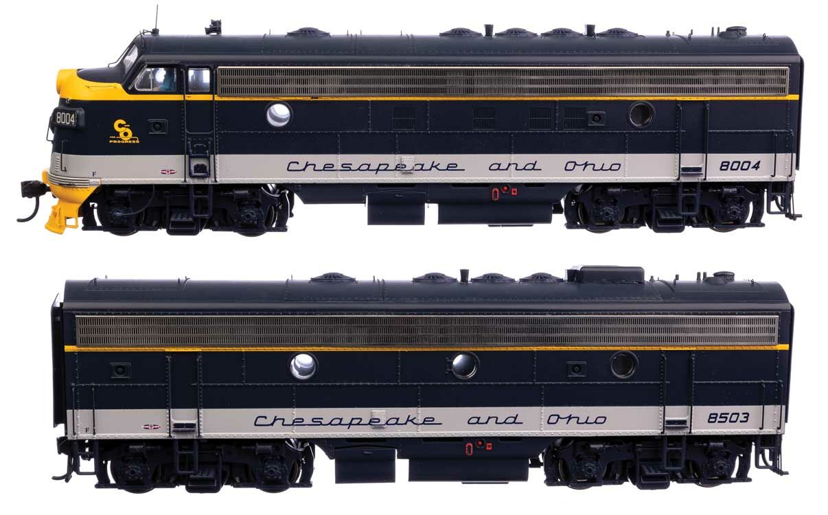 Walthers Proto FP7 Diesel A-B Set Chesapeake & Ohio 8004/8503 (DCC-Sound) WH920-42546