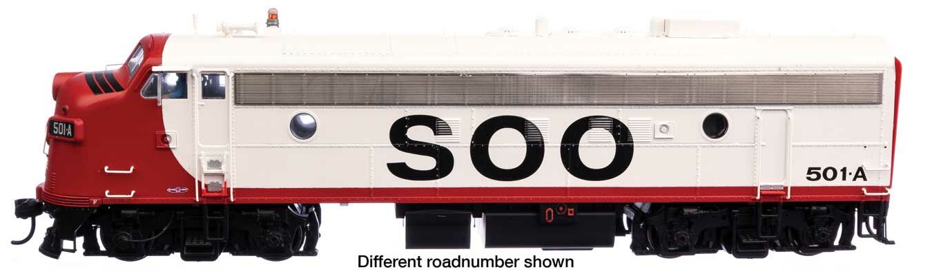 Walthers Proto FP7 Diesel A Unit Soo Line 502A (DCC-Sound) WH920-42556