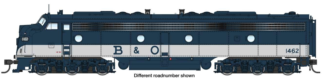 Walthers Proto EMD E8 A Unit Baltimore & Ohio 1461 (DCC-Sound) WH920-42909