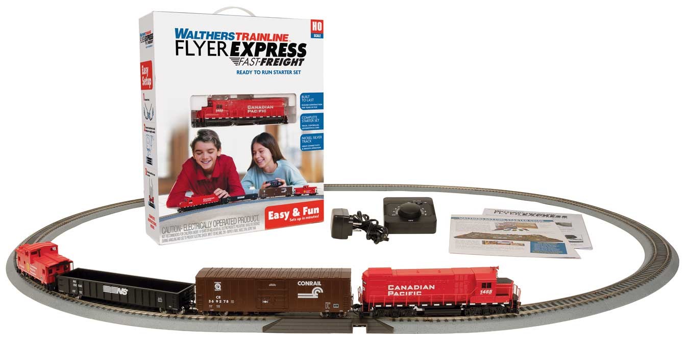 Walthers Trainline Canadian Pacific GP15-1 Diesel Freight Starter Set WH931-1211