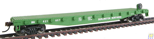 Walthers Trainline 50' Flatcar Burlington Northern WH931-1601