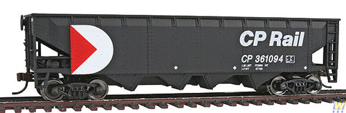 Walthers Trainline 40' Offset Quad Hopper Canadian Pacific WH931-1656