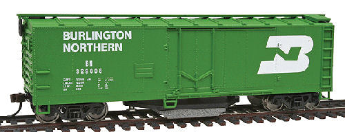 Walthers Trainline 40&#39; Plug Door Track Cleaning Boxcar Burlington Northern WH931-1753