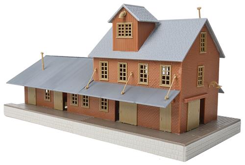 Walthers Trainline Brick Freight House Kit WH931-918