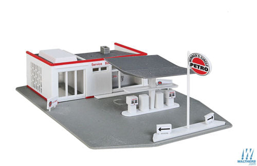 Walthers Trainline Gas Station Kit WH931-920