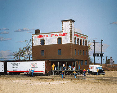 Walthers Cornerstone Brook Hill Farm Dairy Kit WH933-3010