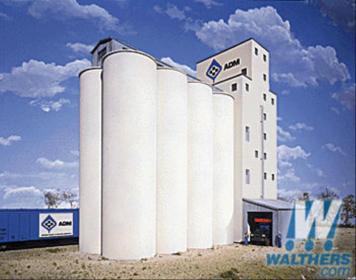 Walthers Cornerstone Elevator Add on Silos Kit WH933-3023