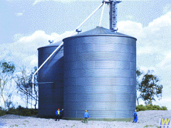 Walthers Cornerstone Big Grain Storage Bin Kit WH933-3123