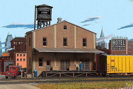 Walthers Cornerstone Imperial Food Products Background Building Kit WH933-3184