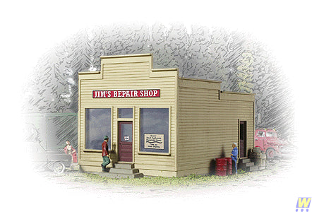 Walthers Cornerstone Jim's Repair Shop Kit WH933-3229