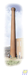 Walthers Cornerstone One Piece Smokestacks (2) WH933-3289