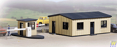 Walthers Cornerstone Office and Guard Shack Kit WH933-3517