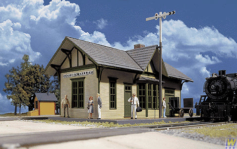 Walthers Cornerstone Golden Valley Depot Kit WH933-3532